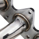 Stainless header Mitsubishi Lancer Evo 4-9