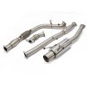 Ligne échappement inox 76mm Subaru Impreza GT Turbo, WRX ou STI