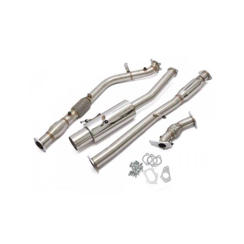 Ligne échappement inox 76mm Subaru Impreza GT Turbo, WRX ou STI