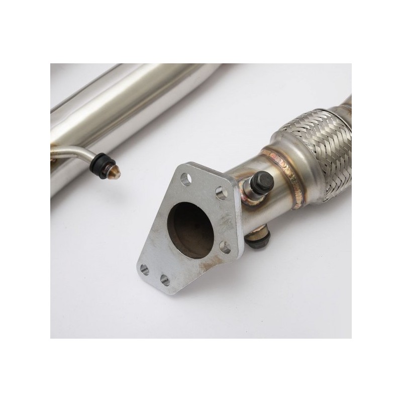 Ligne échappement inox 76mm Subaru Impreza GT Turbo, WRX ou STI