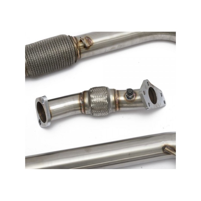 Ligne échappement inox 76mm Subaru Impreza GT Turbo, WRX ou STI