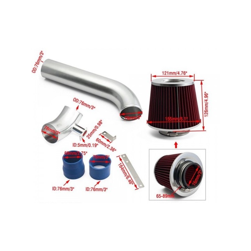Kit admission directe BMW E36 323i, 325i, 328i