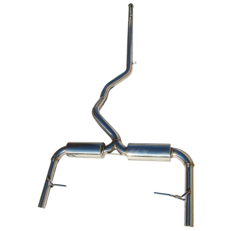 Ligne inox Clio 3 RS