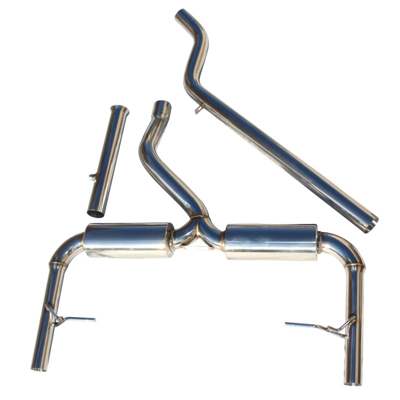 Ligne inox Clio 3 RS
