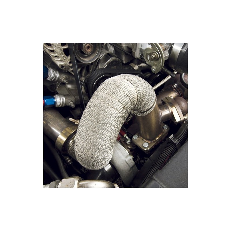 Bande thermique + colliers pour échappement