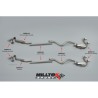 Catback inox Milltek Mégane 2 RS 225cv