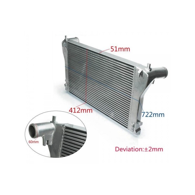 Echangeur VW GOLF 7 GTI, R, AUDI S3, SEAT LEON CUPRA